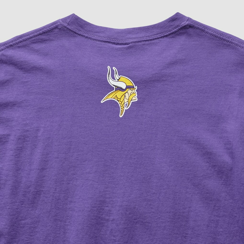 Fanatics Minnesota Vikings Reebok 2000s T-Shirt Purple Vintage
