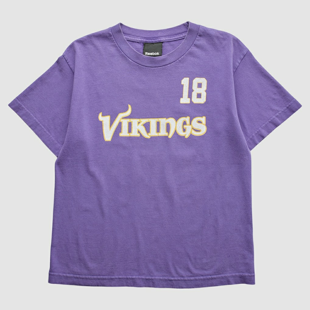 Fanatics Minnesota Vikings Reebok 2000s T-Shirt Purple Vintage