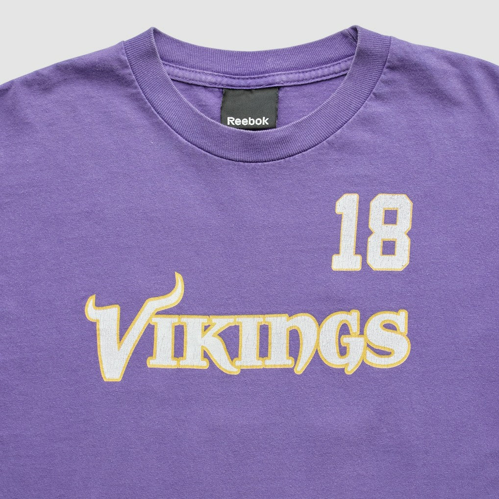 Fanatics Minnesota Vikings Reebok 2000s T-Shirt Purple Vintage