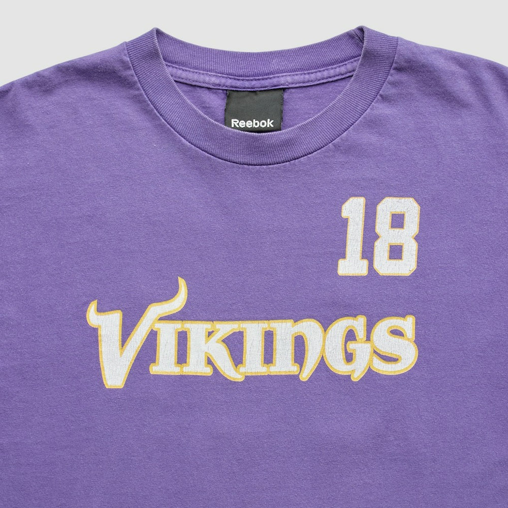 Fanatics Minnesota Vikings Reebok 2000s T-Shirt Purple Vintage