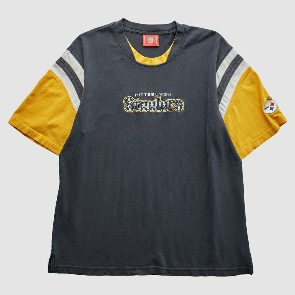 Fanatics Pittsburgh Steelers NFL 2000s T-Shirt Black Vintage