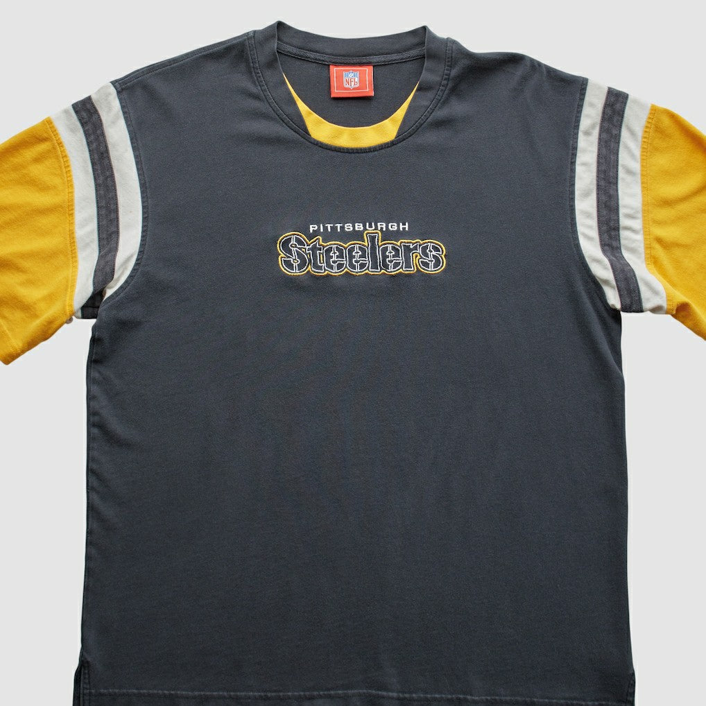 Fanatics Pittsburgh Steelers NFL 2000s T-Shirt Black Vintage