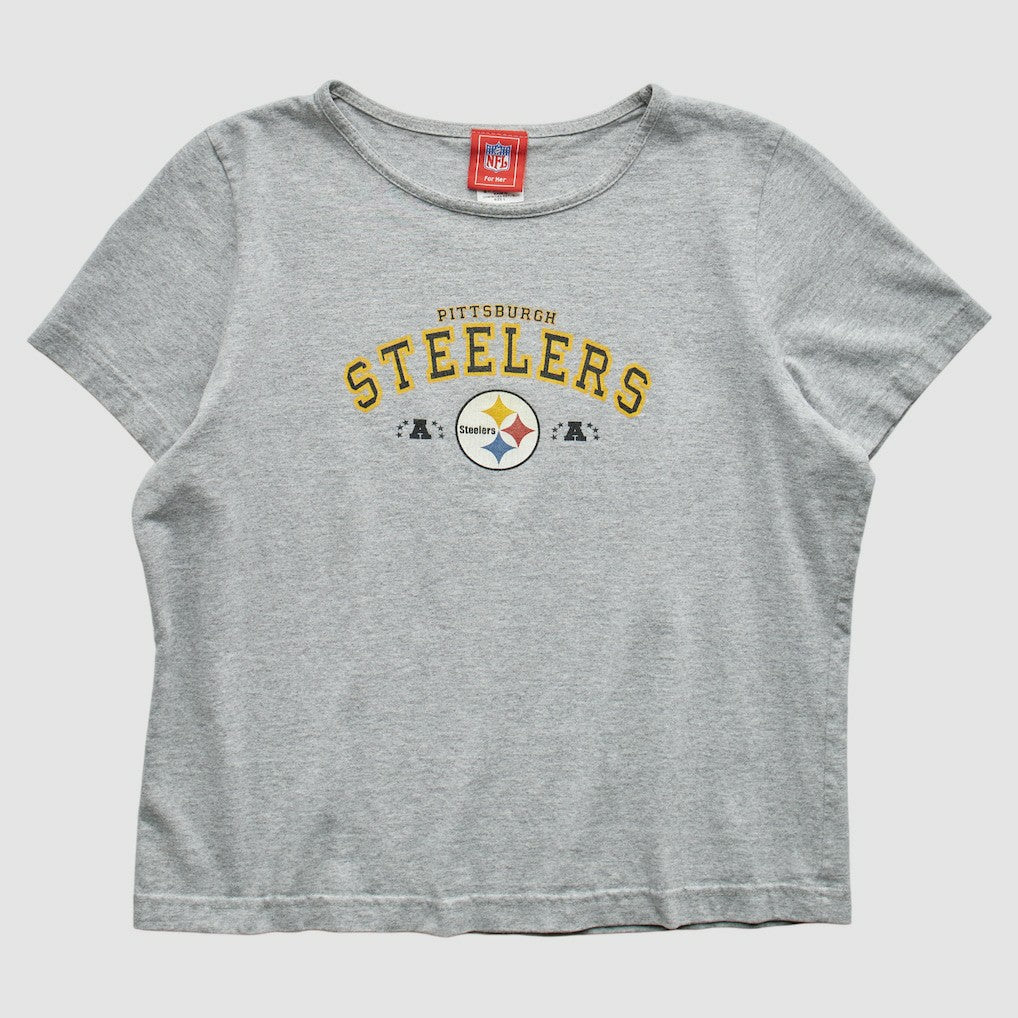 Fanatics Pittsburgh Steelers NFL 2000s T-Shirt Gray Vintage
