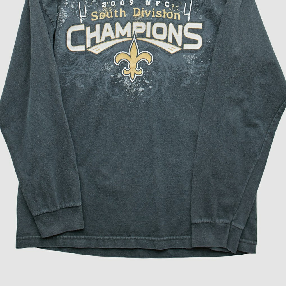 Fanatics New Orleans Saints 2009 T-Shirt Black Vintage