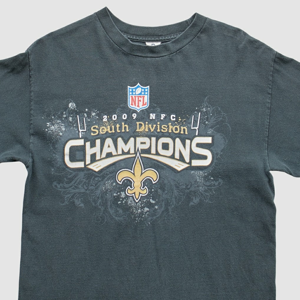Fanatics New Orleans Saints 2009 T-Shirt Black Vintage