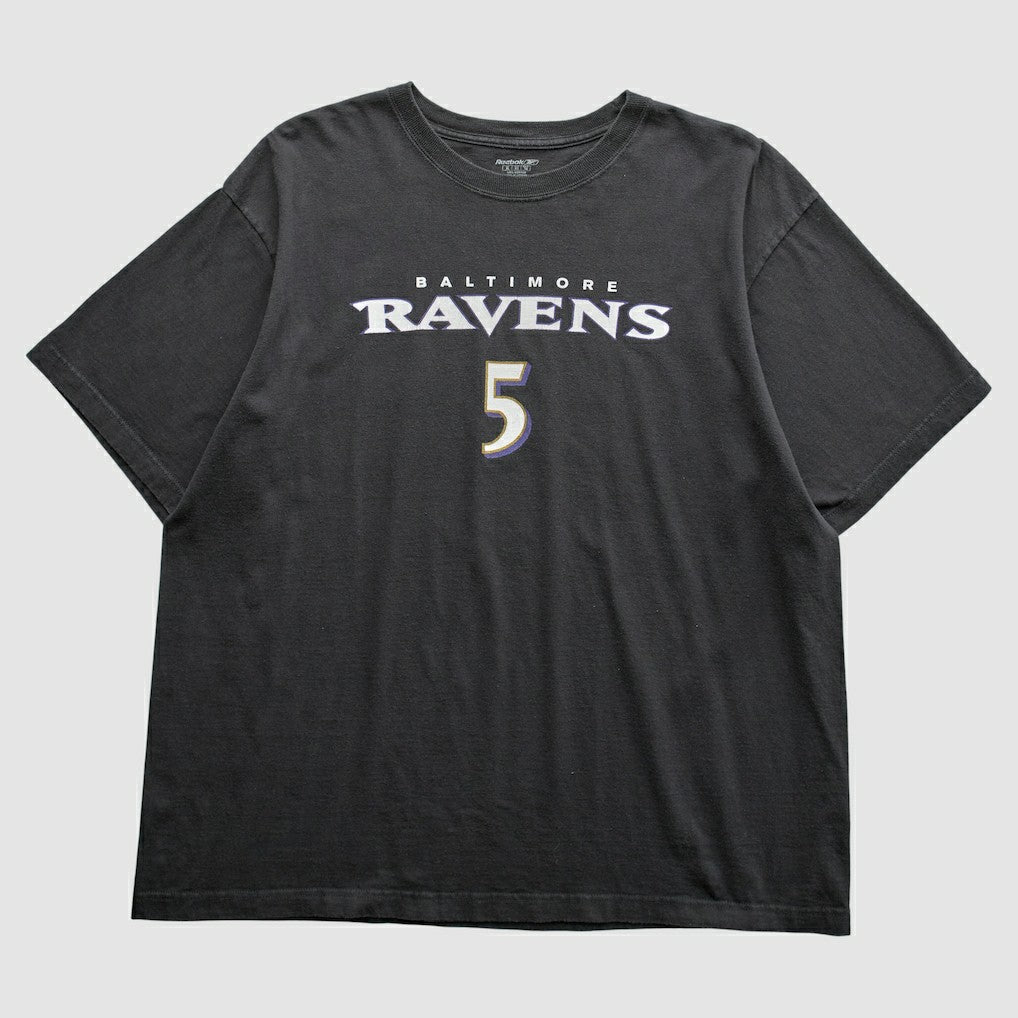 Fanatics Baltimore Ravens Reebok 2008 T-Shirt Black Vintage