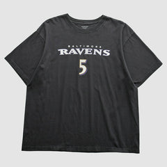 Fanatics Baltimore Ravens Reebok 2008 T-Shirt Black Vintage