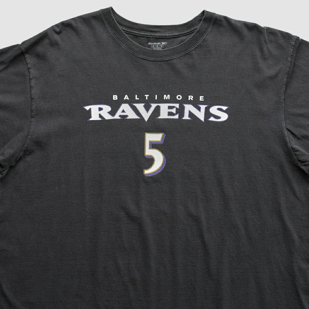 Fanatics Baltimore Ravens Reebok 2008 T-Shirt Black Vintage