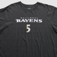 Fanatics Baltimore Ravens Reebok 2008 T-Shirt Black Vintage