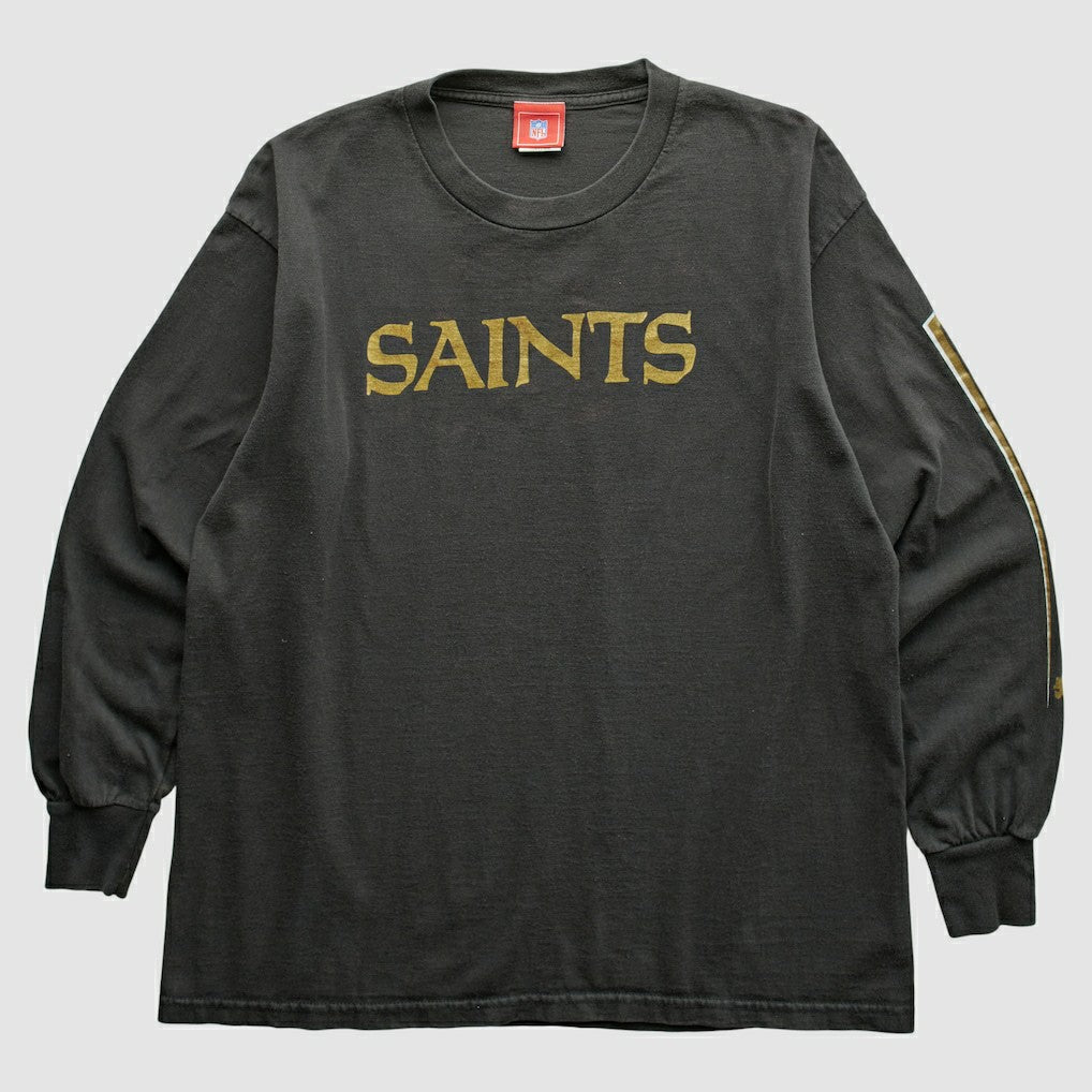 Fanatics New Orleans Saints NFL 2000s T-Shirt Black Vintage