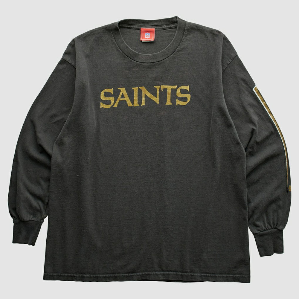 Fanatics New Orleans Saints NFL 2000s T-Shirt Black Vintage