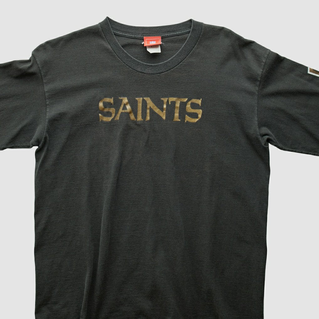 Fanatics New Orleans Saints NFL 2000s T-Shirt Black Vintage