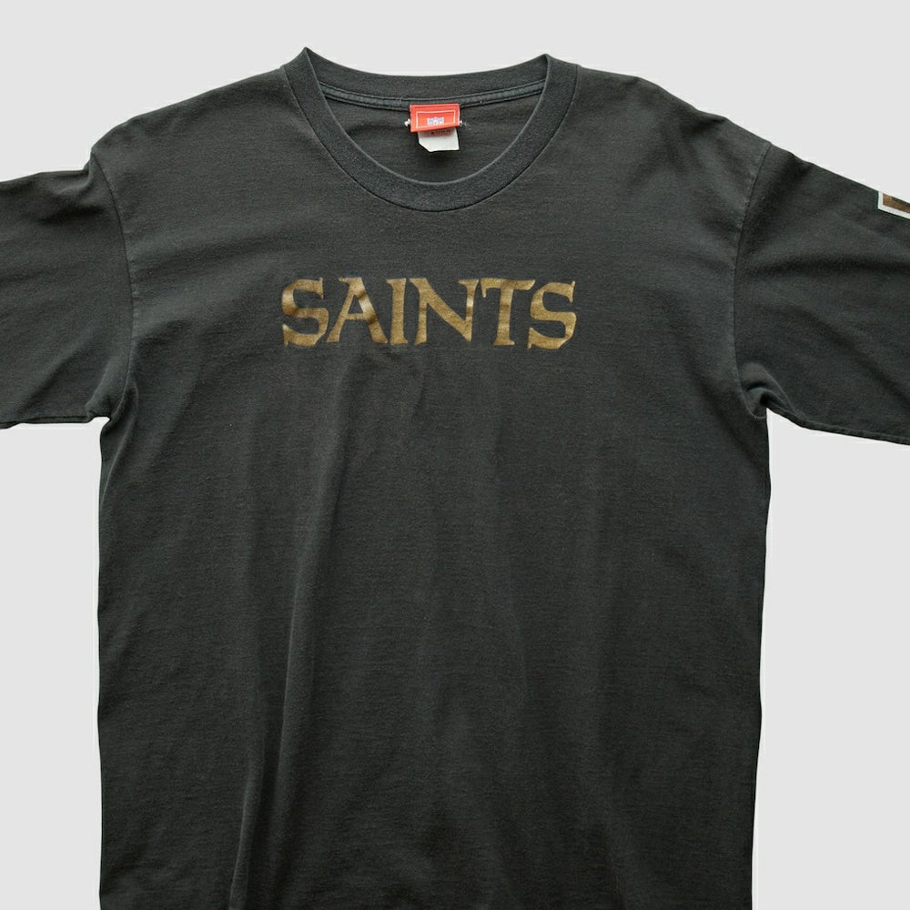 Fanatics New Orleans Saints NFL 2000s T-Shirt Black Vintage
