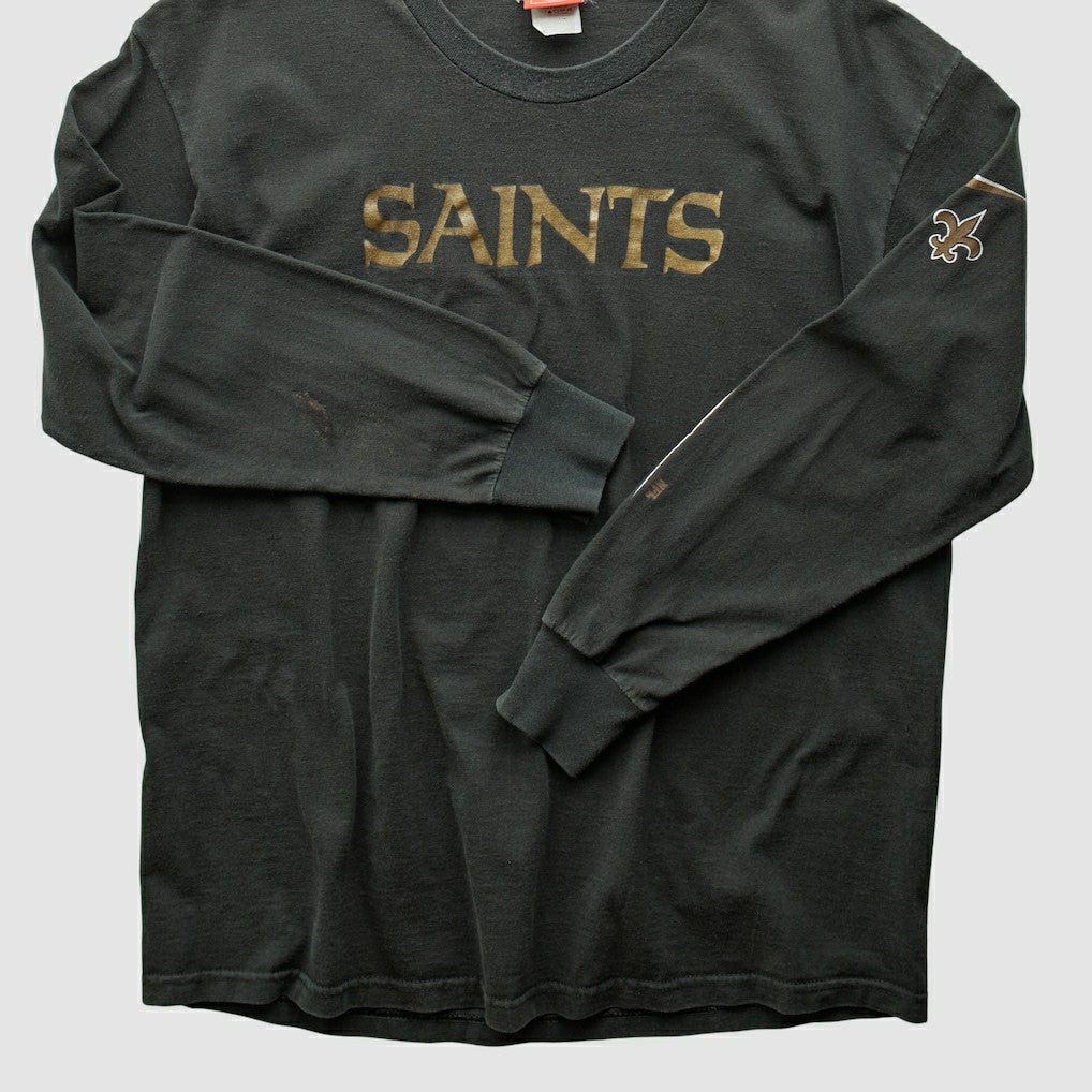 Fanatics New Orleans Saints NFL 2000s T-Shirt Black Vintage