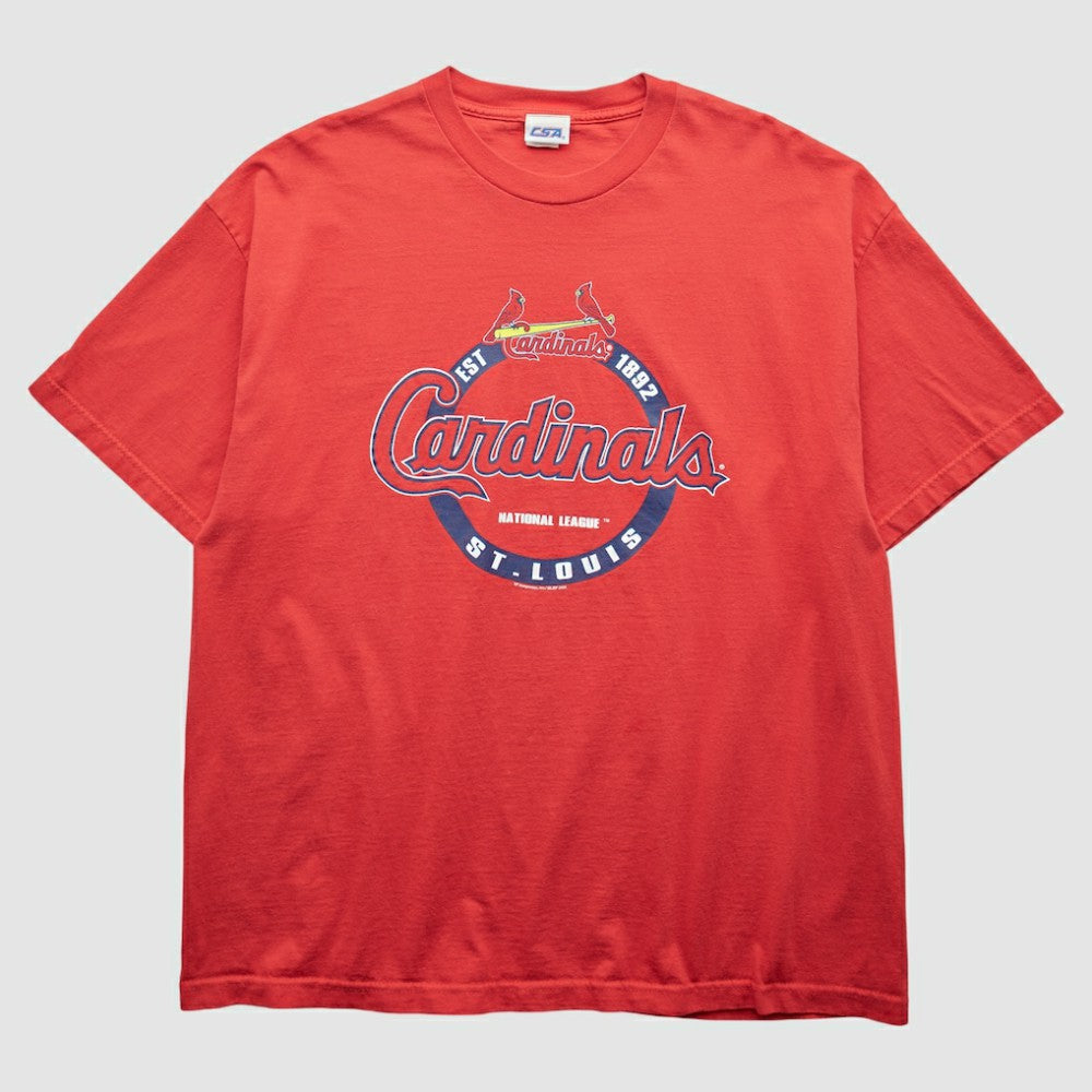 St. Louis Cardinals CSA 2006 T-Shirt - Red - 2XVintage - Fanatics Online