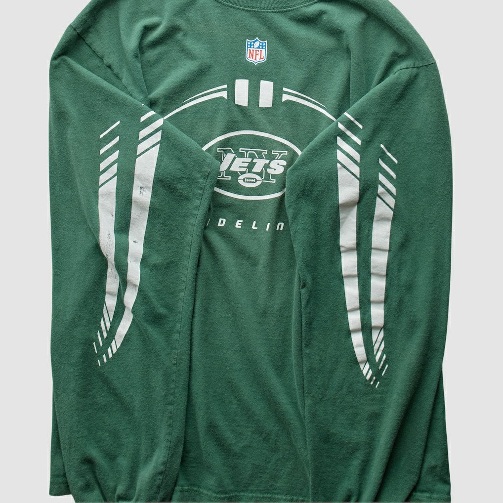 Fanatics New York Jets 2000s T-Shirt Green Vintage