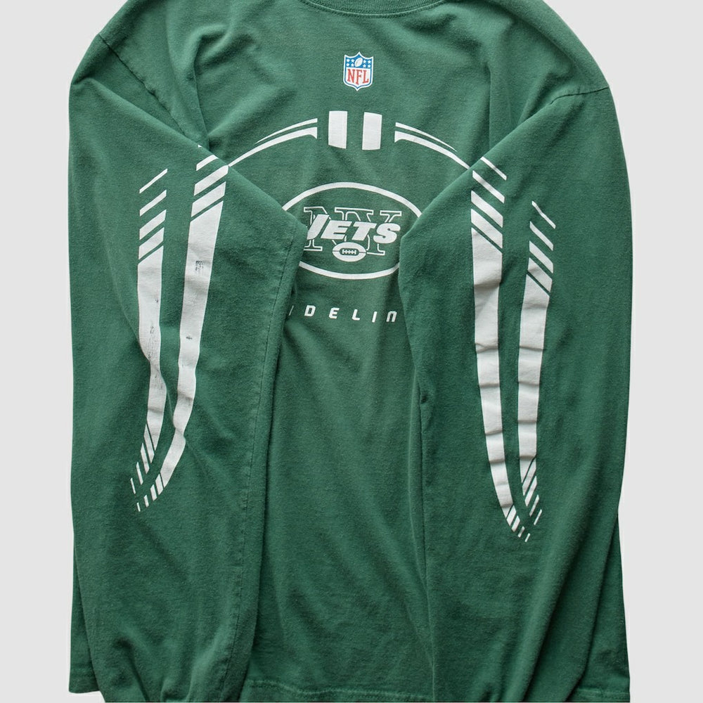 Fanatics New York Jets 2000s T-Shirt Green Vintage