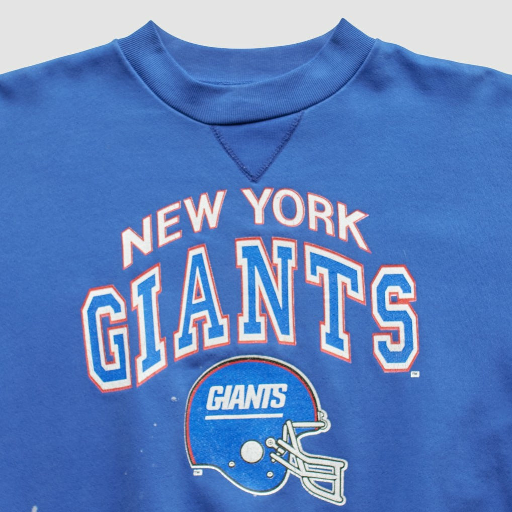 Fanatics New York Giants 90s Pullover Sweatshirt Blue Vintage