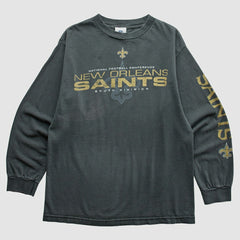 Fanatics New Orleans Saints NFL 2000s T-Shirt Black Vintage