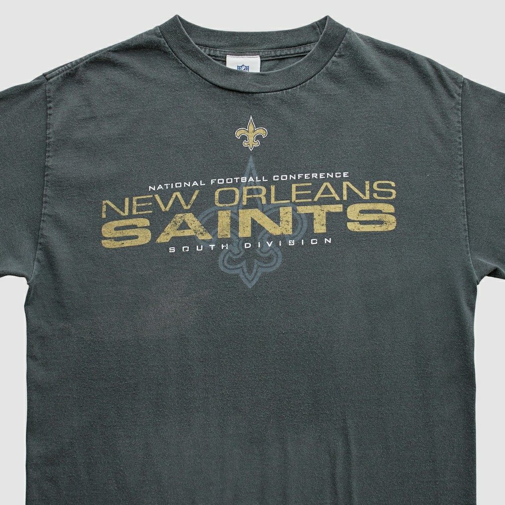 Fanatics New Orleans Saints NFL 2000s T-Shirt Black Vintage