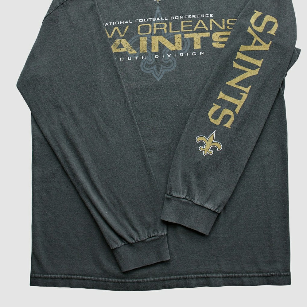 Fanatics New Orleans Saints NFL 2000s T-Shirt Black Vintage