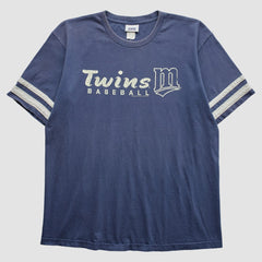 Minnesota Twins CSA 2002 T-Shirt - Blue - Vintage - Fanatics on Sale