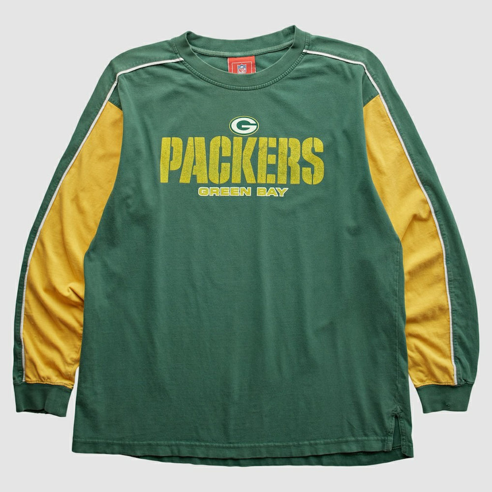 Fanatics Green Bay Packers NFL 2000s T-Shirt Green Vintage
