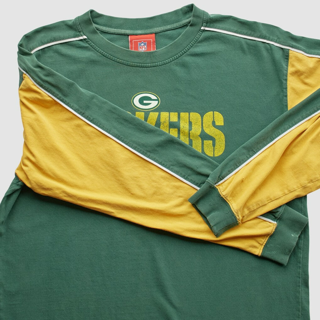 Fanatics Green Bay Packers NFL 2000s T-Shirt Green Vintage