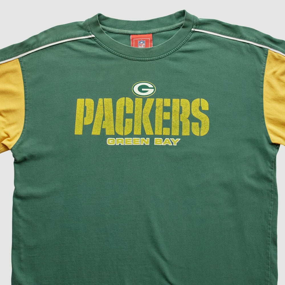 Fanatics Green Bay Packers NFL 2000s T-Shirt Green Vintage