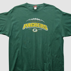 Fanatics Green Bay Packers NFL 2000s T-Shirt Green Vintage