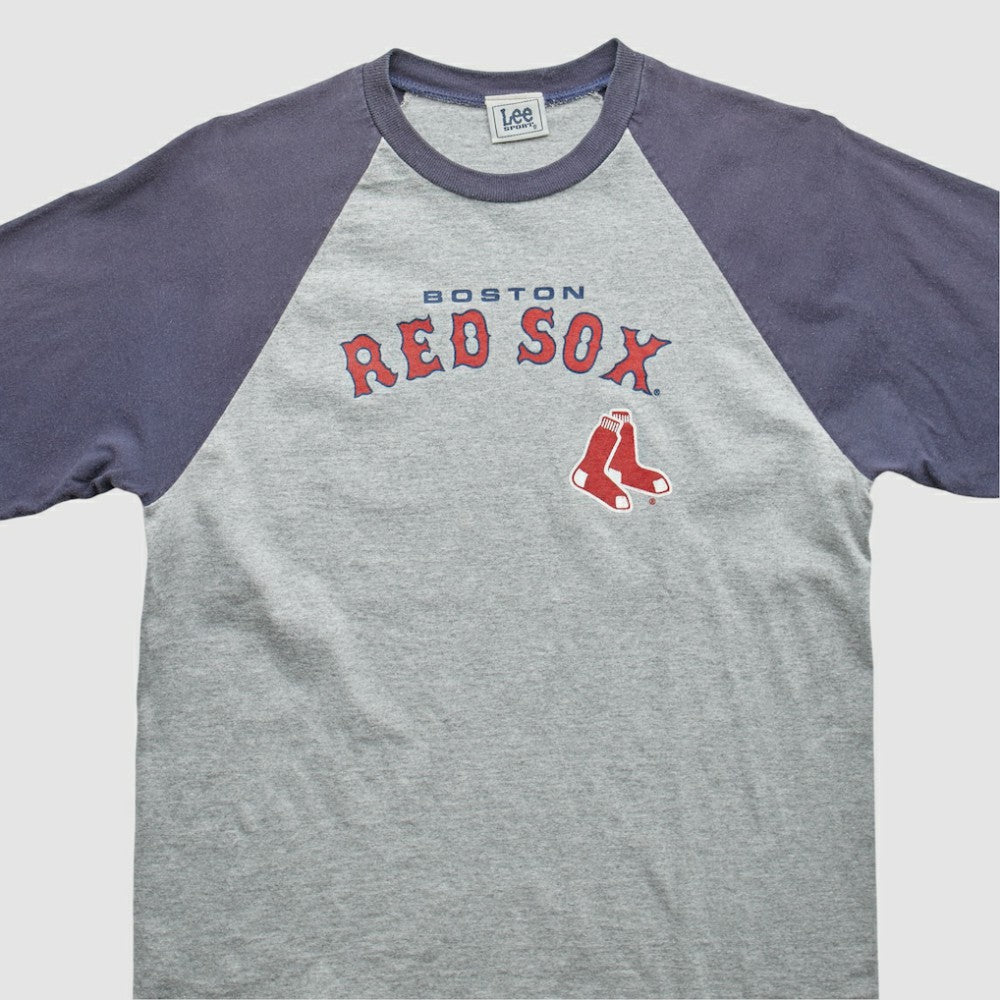 Boston Red Sox Lee Apparel 2000s T-Shirt - Gray - Vintage - Fanatics Lifestyle