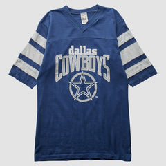 Fanatics Dallas Cowboys Logo 7 80s T-Shirt Blue Vintage