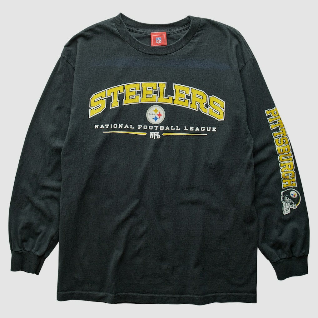 Fanatics Pittsburgh Steelers NFL 2000s T-Shirt Black Vintage