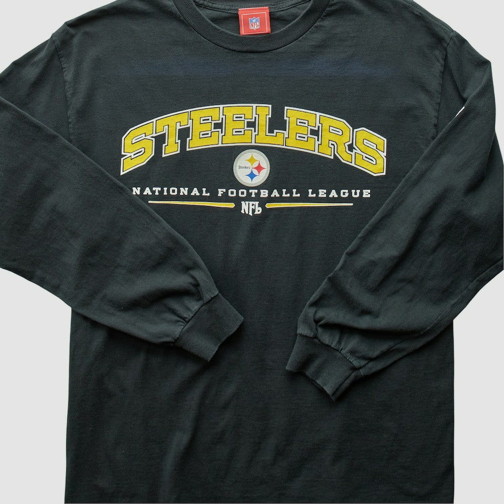 Fanatics Pittsburgh Steelers NFL 2000s T-Shirt Black Vintage