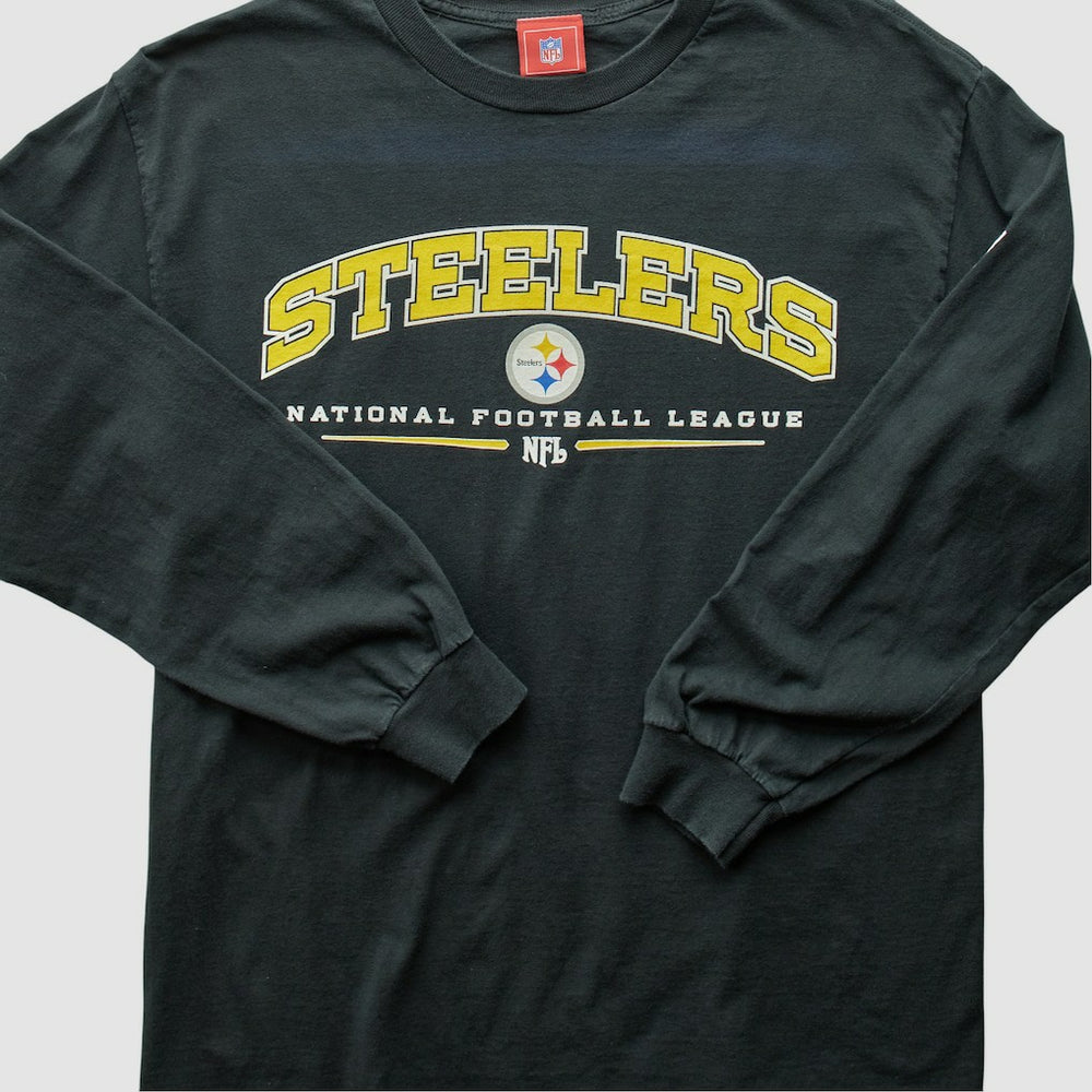 Fanatics Pittsburgh Steelers NFL 2000s T-Shirt Black Vintage
