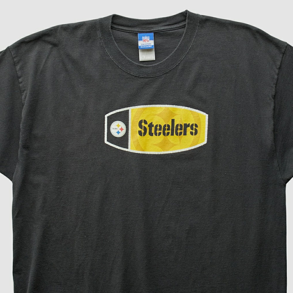 Fanatics Pittsburgh Steelers Reebok 2000s T-Shirt Black Vintage