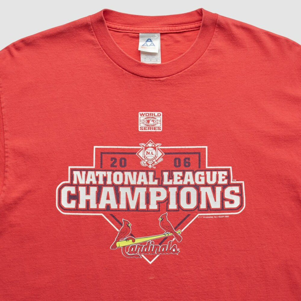 St. Louis Cardinals 2006 T-Shirt - Red - Vintage - Fanatics Discount