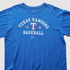Texas Rangers Nike 2000s T-Shirt - Blue - XVintage - Nike on Sale