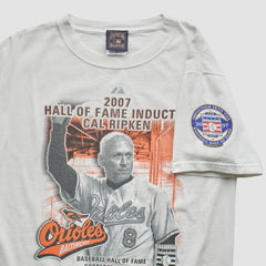 Baltimore Orioles Majestic Cooperstown Collection 2007 T-Shirt - White - Vintage - Fanatics Discount
