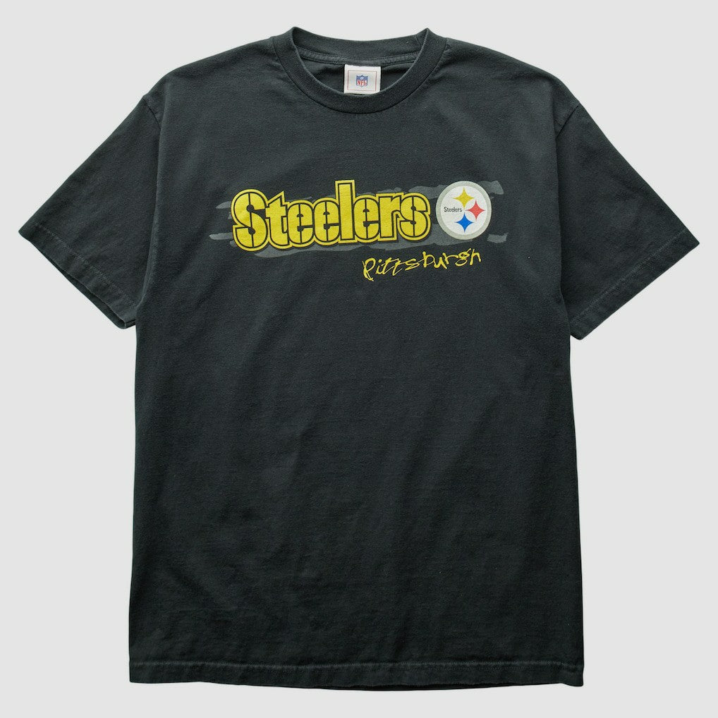 Fanatics Pittsburgh Steelers NFL 2000s T-Shirt Black Vintage