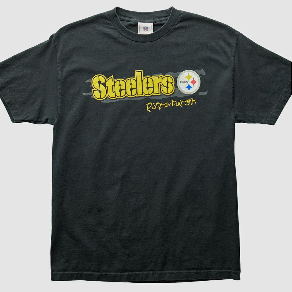 Fanatics Pittsburgh Steelers NFL 2000s T-Shirt Black Vintage
