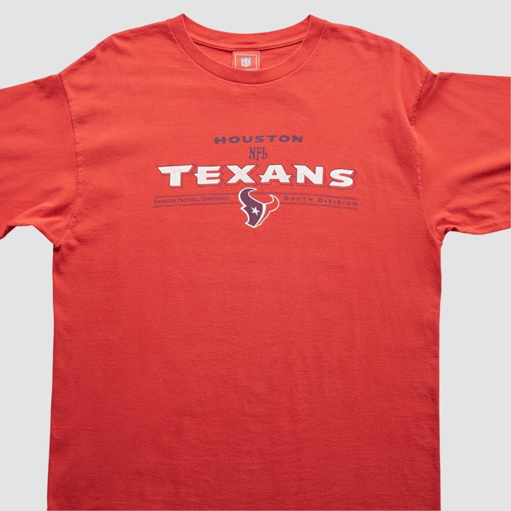 Fanatics Houston Texans NFL 2000s T-Shirt Red Vintage