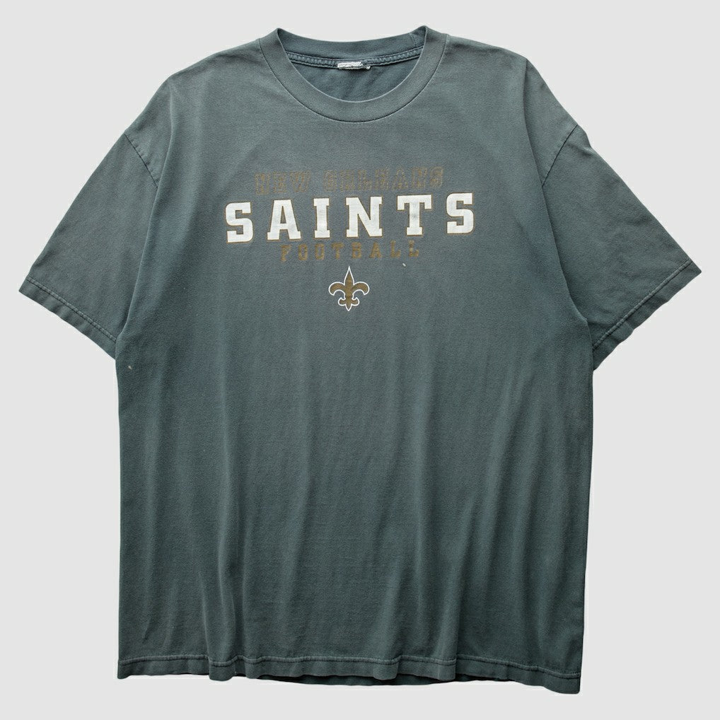 Fanatics New Orleans Saints 2000s T-Shirt Gray Vintage