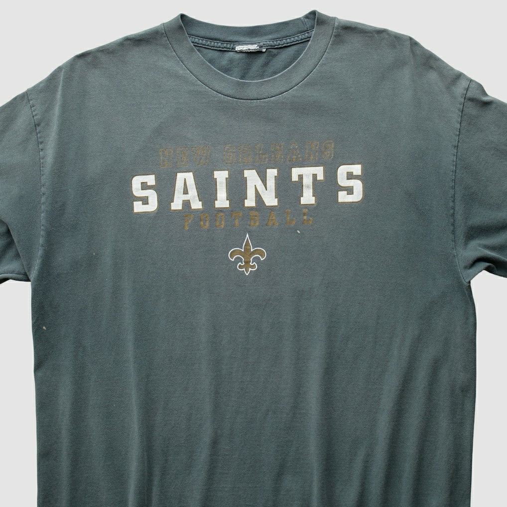 Fanatics New Orleans Saints 2000s T-Shirt Gray Vintage