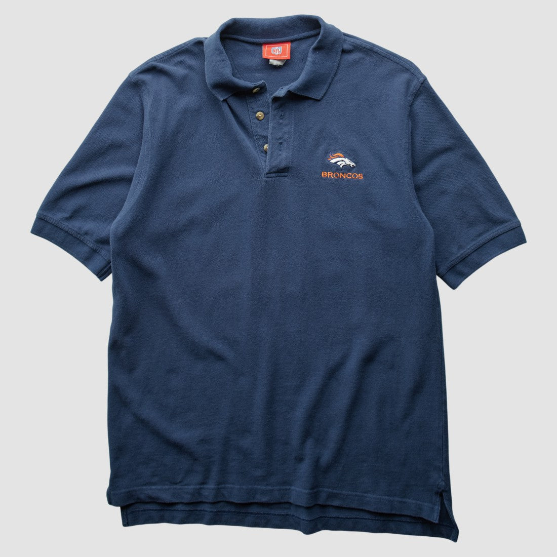 Fanatics Denver Broncos NFL 2000s Polo Navy Vintage