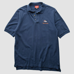 Fanatics Denver Broncos NFL 2000s Polo Navy Vintage