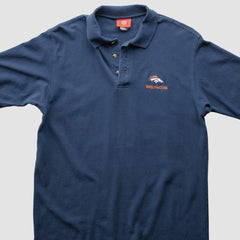 Fanatics Denver Broncos NFL 2000s Polo Navy Vintage