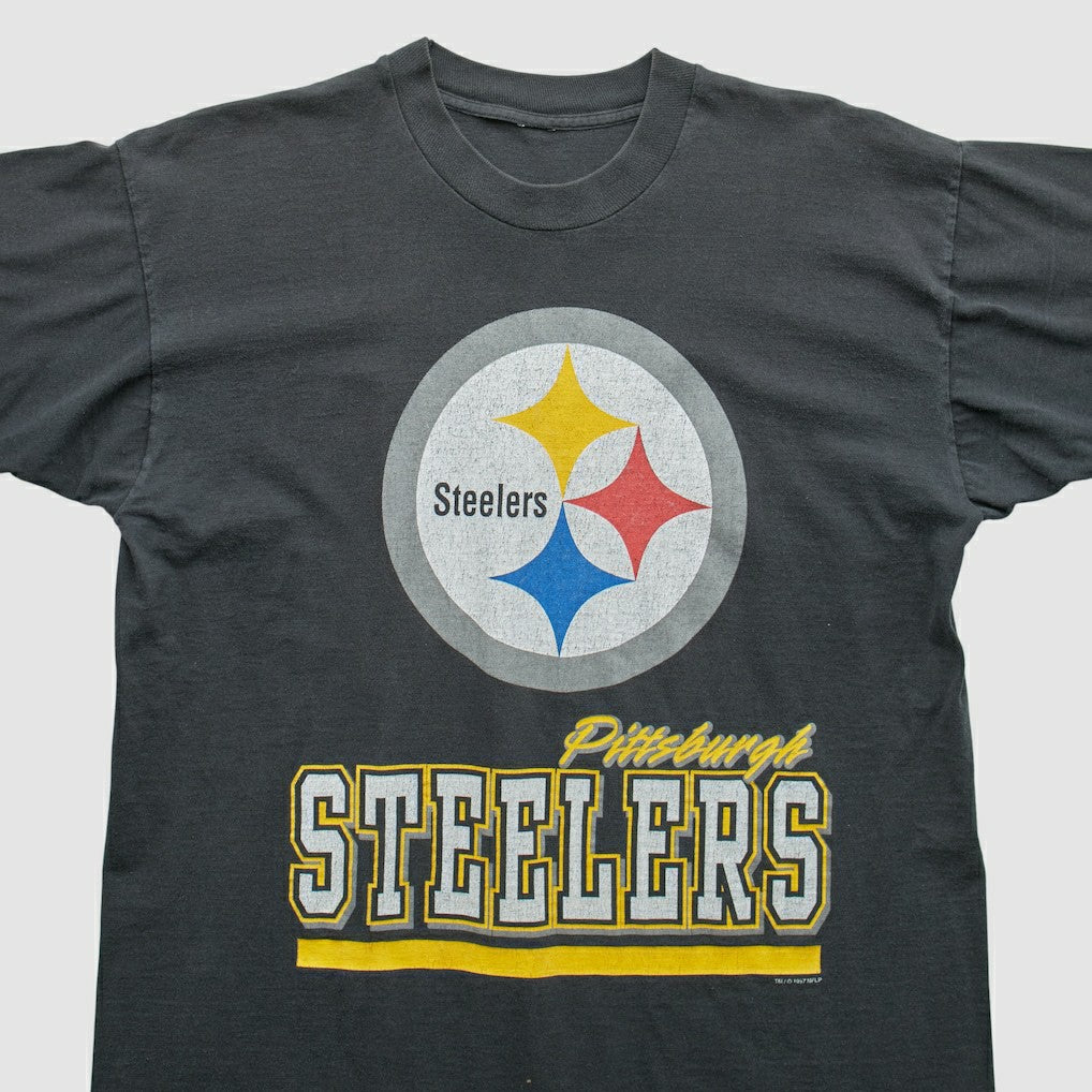 Fanatics Pittsburgh Steelers 1997 T-Shirt Black Vintage