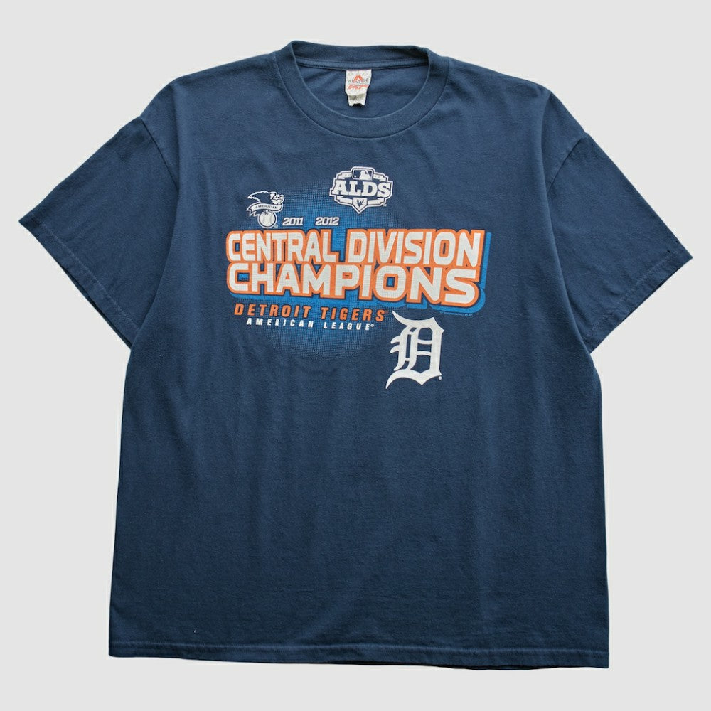 Detroit Tigers 2012 T-Shirt - Navy - Vintage - Fanatics on Sale