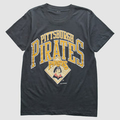 Pittsburgh Pirates Logo 7 1989 T-Shirt - Black - XVintage - Fanatics on Sale